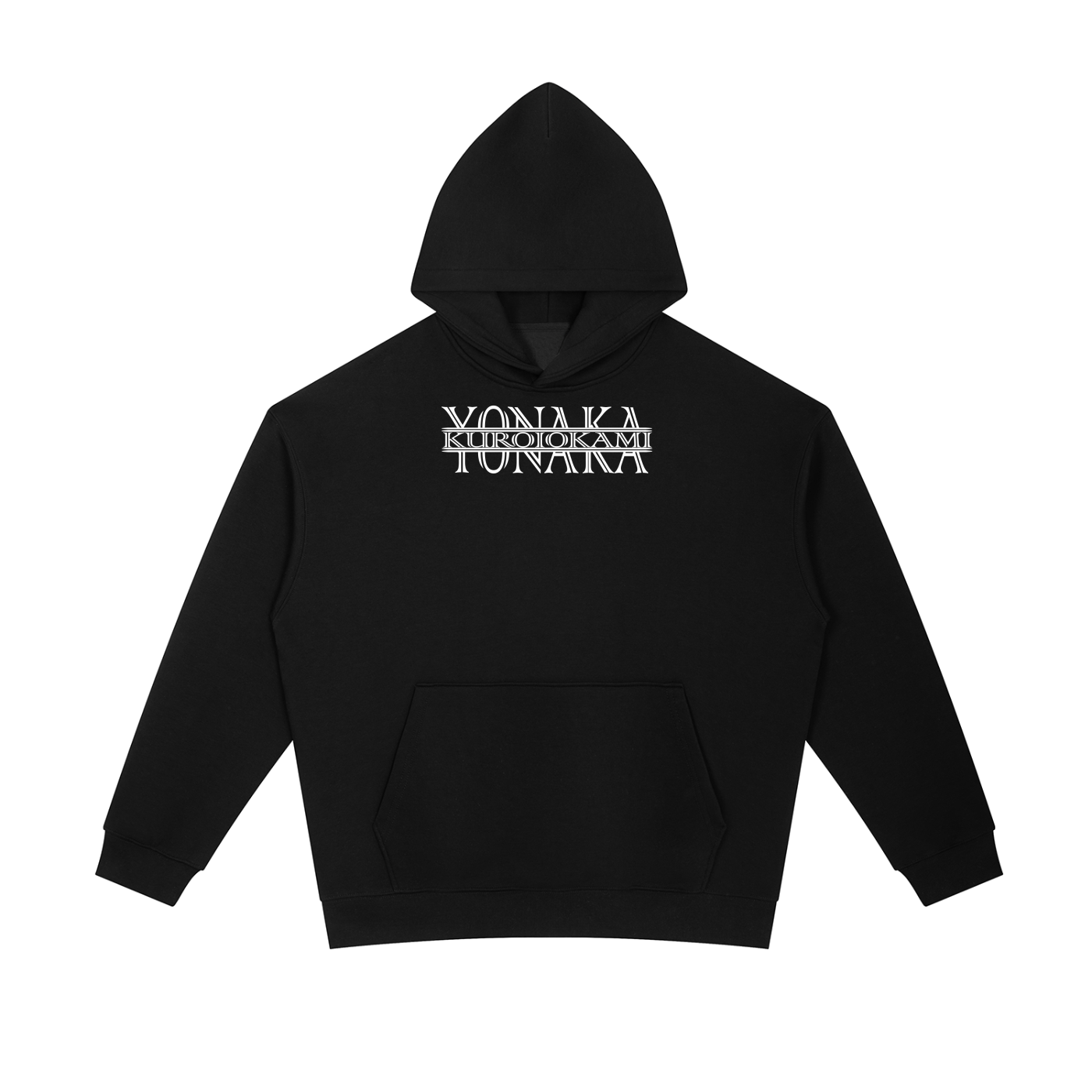 Kuroi Okami Black Hoodie