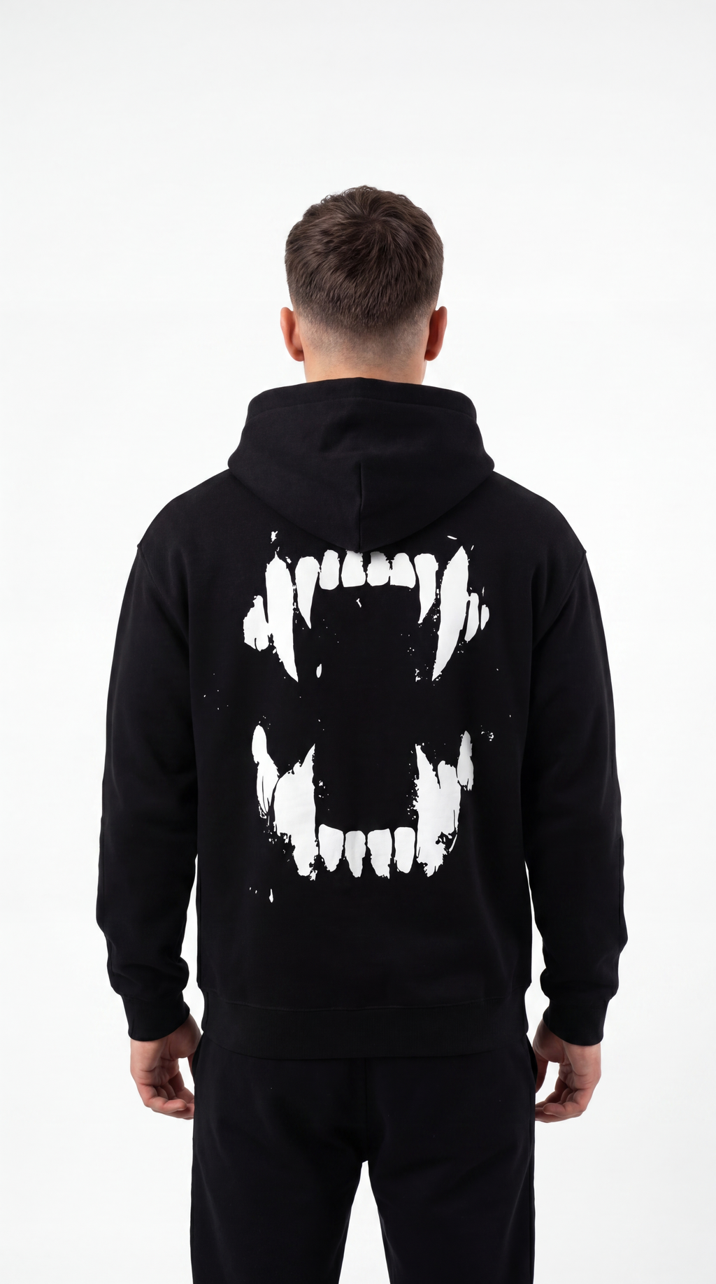 Kuroi Okami Black Hoodie